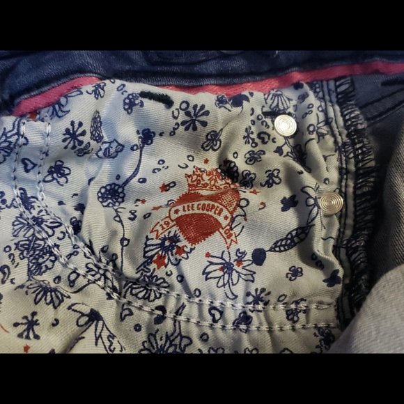 Lee Cooper Originals Distressed Slim Fit Annie Stretch Jeans Womens 28 Indigo - Picture 12 of 13